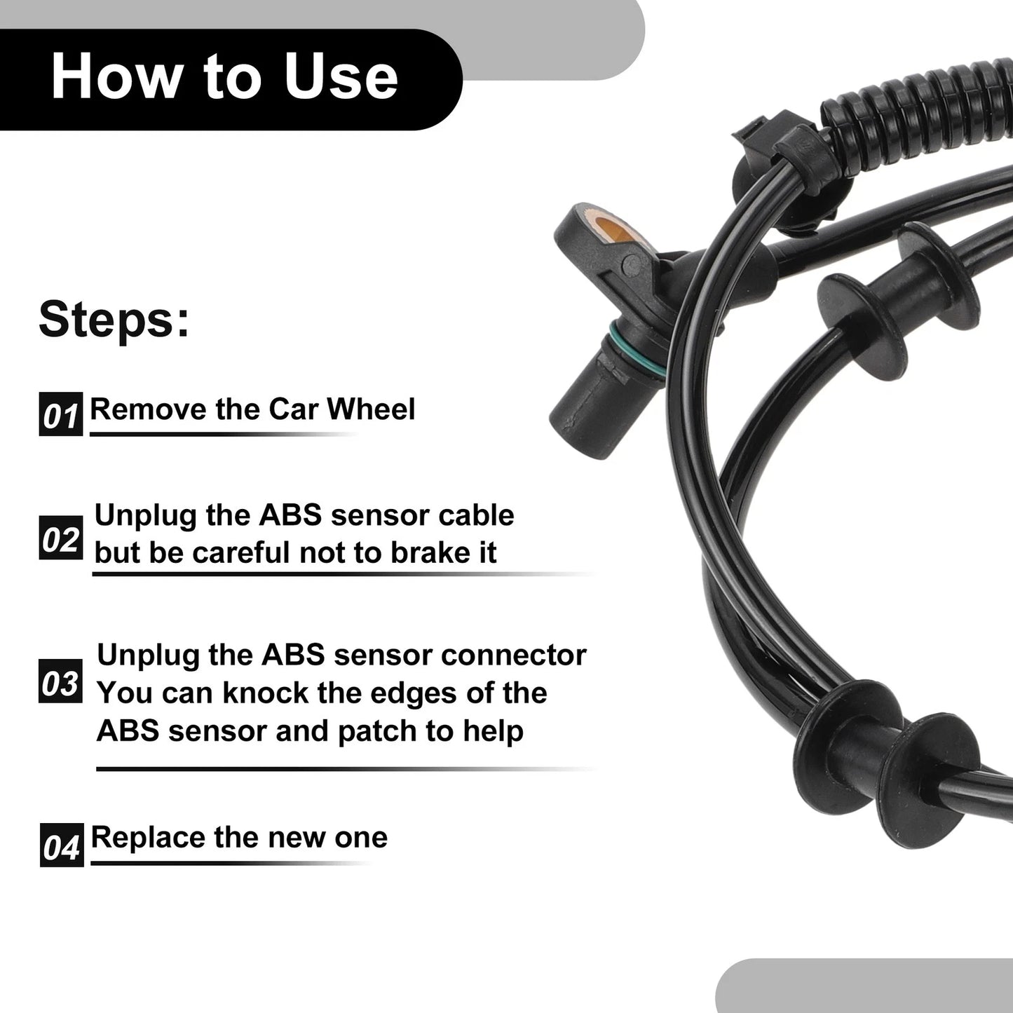 ABS Wheel Speed Sensor for Ford (2004-2008)