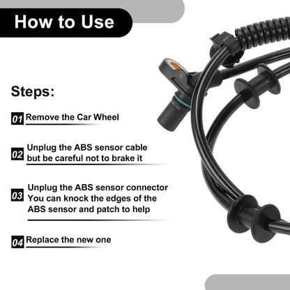 ABS Wheel Speed Sensor for Ford (2004-2008)