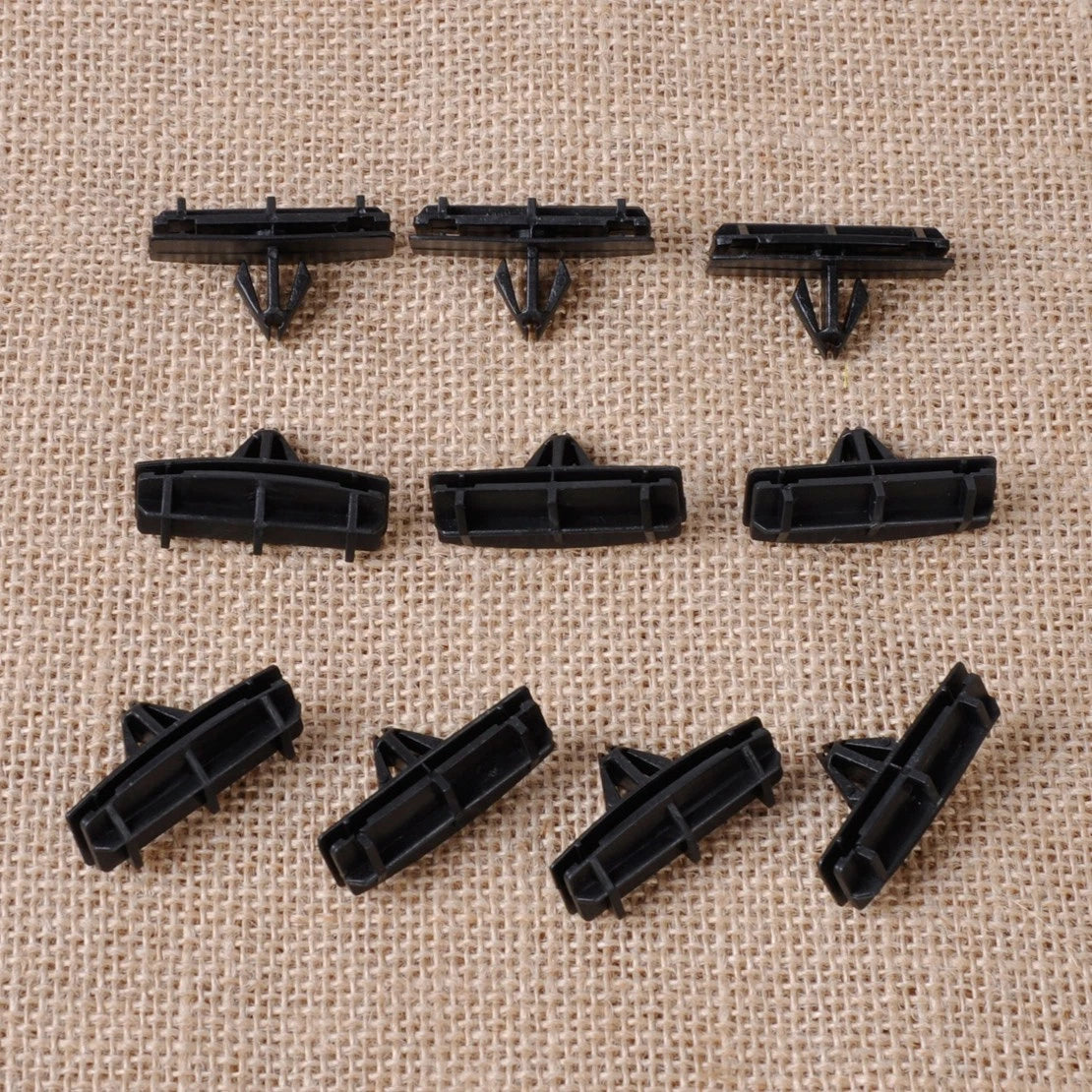 Black Fender Flare Clips for Jeep Liberty (2002-2007) - 50 x Clips