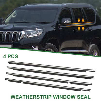 4pcs Weatherstrip Window Seal for Lexus GX470 (2003-2009)