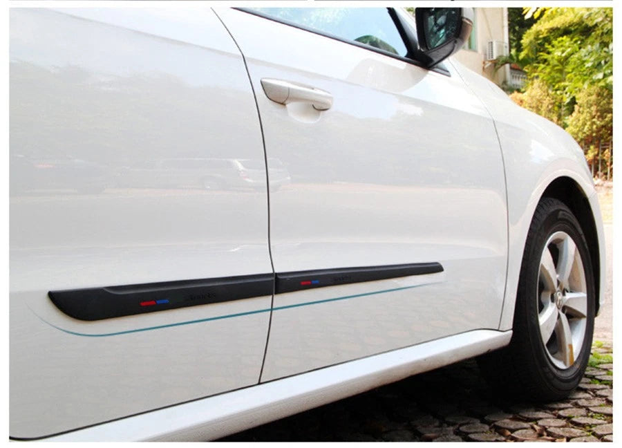 4 Pcs PVC Soft Rubber Door Sill Garnish Trim Cover for Car (Various Years)