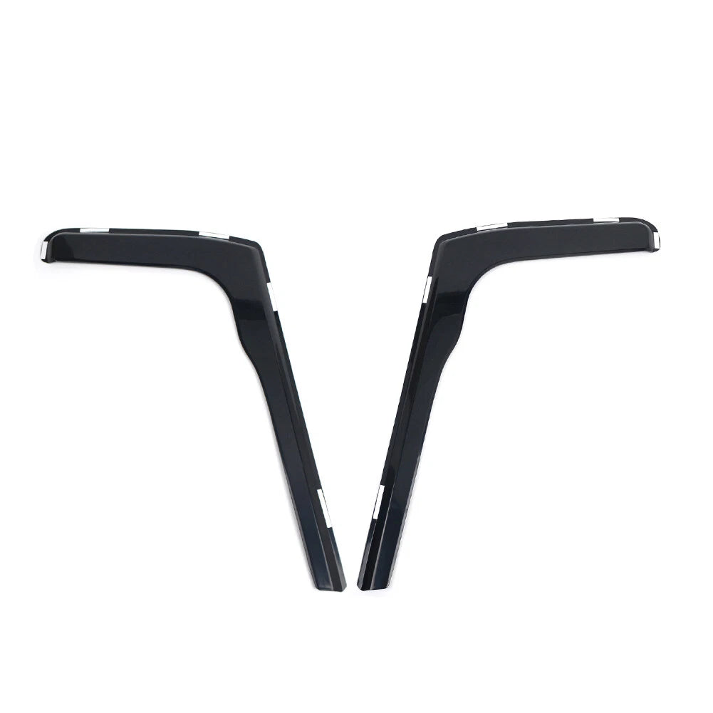 Window Visor Rain Shield Deflector for Ford Transit MK8 (2013-2023) Black
