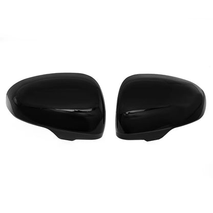 Gloss Black Rearview Side Mirror Cover Caps for 2010-2015 Toyota Prius (2010-2015)