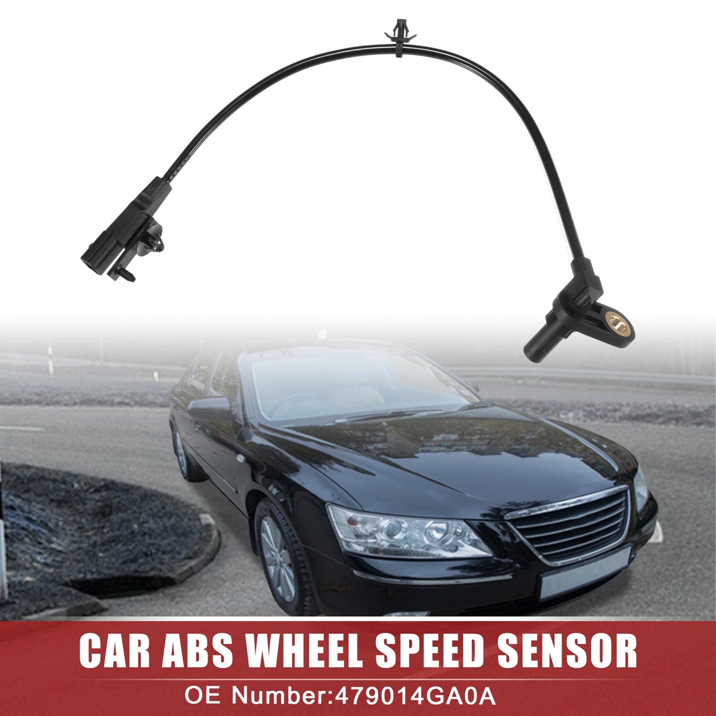 Rear Left ABS Wheel Speed Sensor for Infiniti Q50 (2014 - 2020)