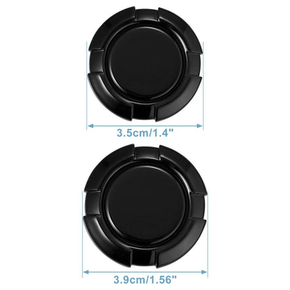 3 x Car Door Key Jack Covers for Jeep Wrangler JL JLU (2018-2022) Glossy Black
