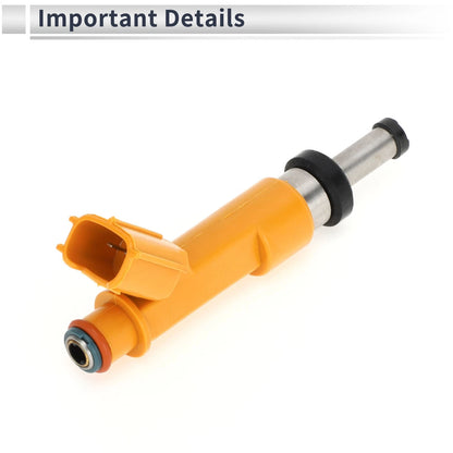 Fuel Injector 1 x No.23209-BZ050 for Toyota Solara 3.0 (2003-2008) Yellow