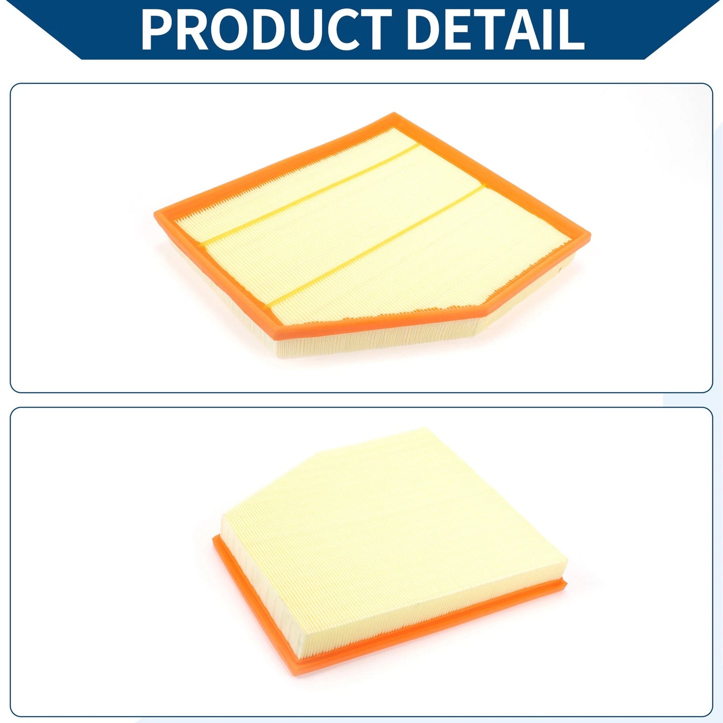 Engine Air Filter for BMW 545i Base 4.4L (2004-2005) - 1 x Quality Filter