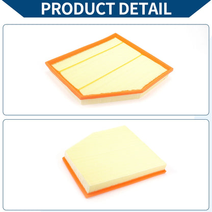 Engine Air Filter for BMW 545i Base 4.4L (2004-2005) - 1 x Quality Filter