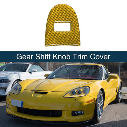 ABS Gear Shift Knob Sticker for Chevrolet Corvette C6 Z06 (2005 - 2013)