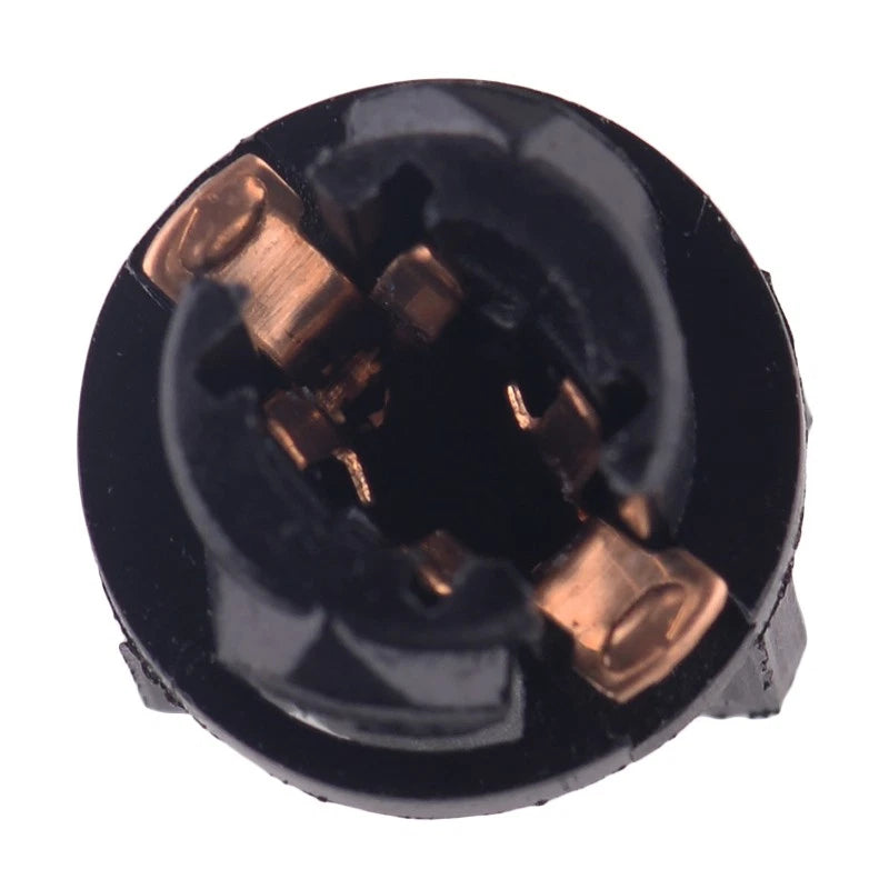 10 x T5 Bulb Lock Socket for Instrument Panel Dash Light Universal Acc Sk