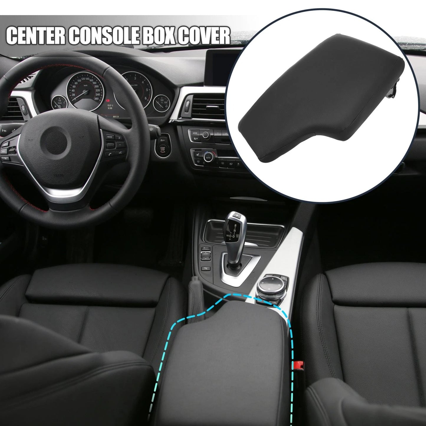 Center Console Armrest Panel for BMW 328i (2012-2016)