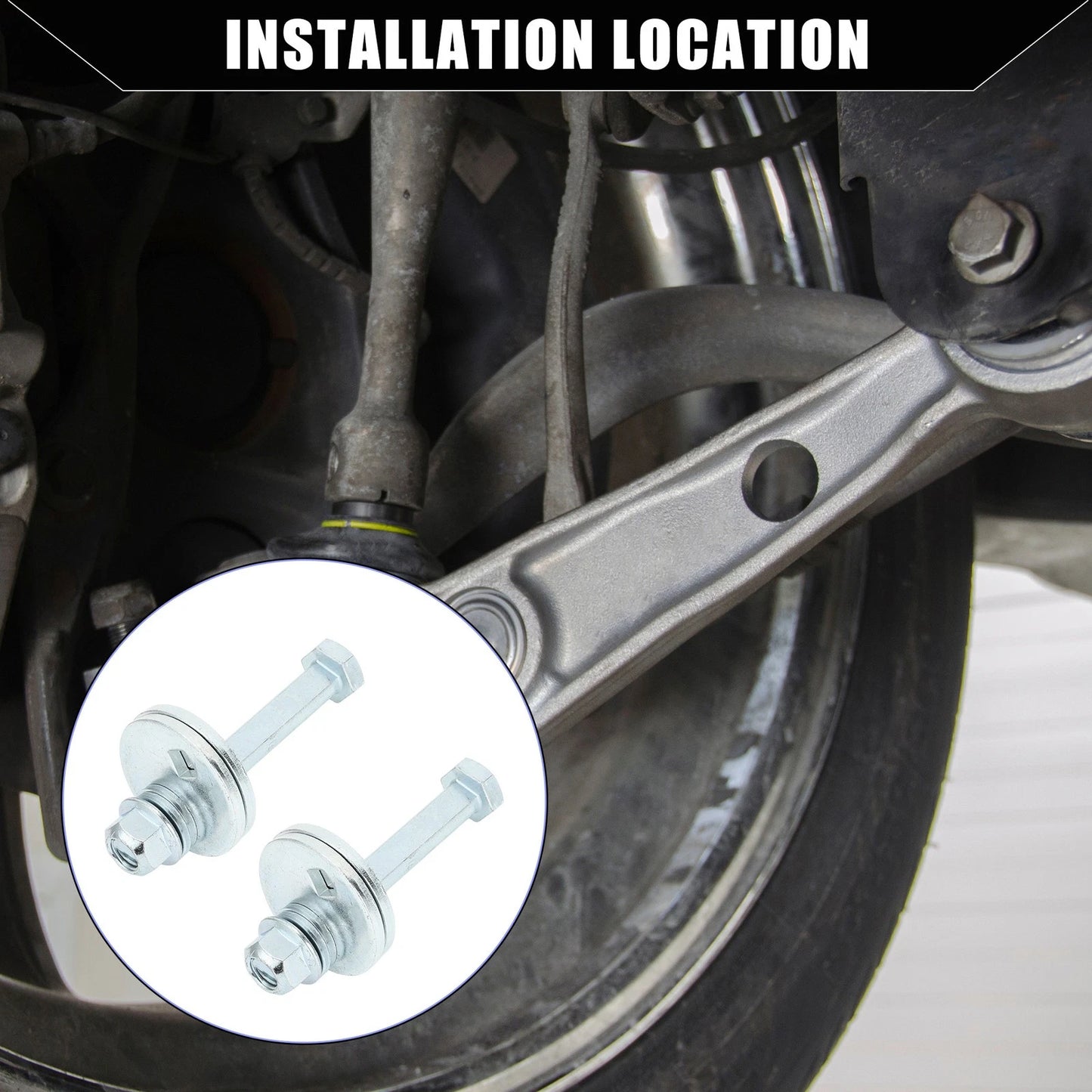 Camber Caster Alignment Kit for Ford F-150 Base (1997-2000) - 2 Sets
