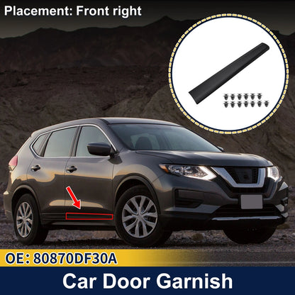 Lower Trim Door Side Front Right for Nissan Qashqai S SL SV (2007-2021)
