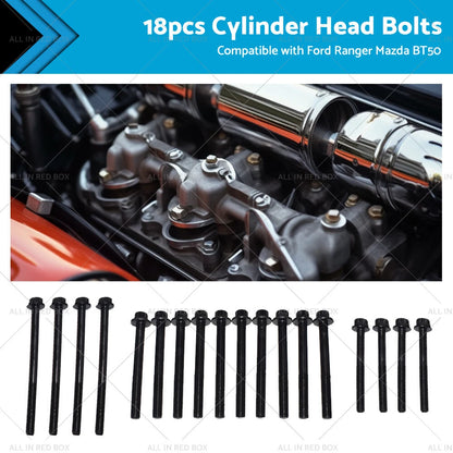 Cylinder Head Bolt for Ford Ranger PJ PK Mazda BT-50 B3000 (2006-2011)