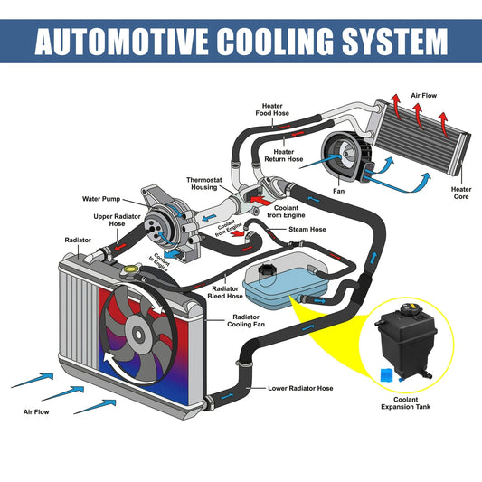 1 x Coolant Radiator Reservoir Tank with Cap and Sensor for BMW X5