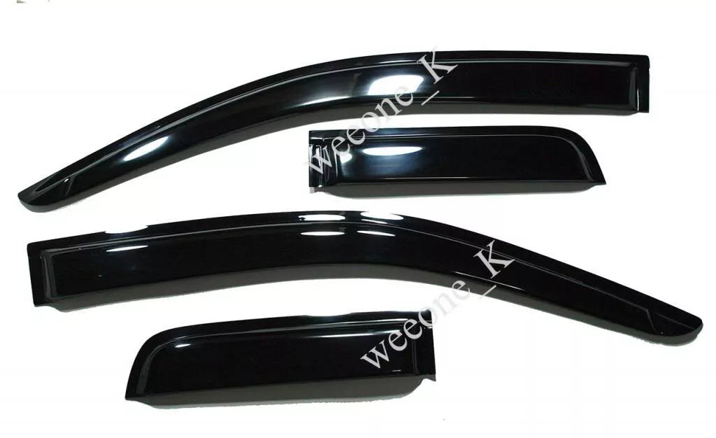 2 x Door Cab Wind Shield Air Guards for Isuzu D-Max (2012-2019)