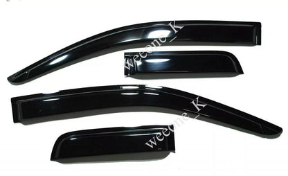 2 x Door Cab Wind Shield Air Guards for Isuzu D-Max (2012-2019)