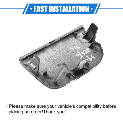 Front Left Bumper Tow Hook Cover for Toyota Prius XW30 (2012-2015) Silver