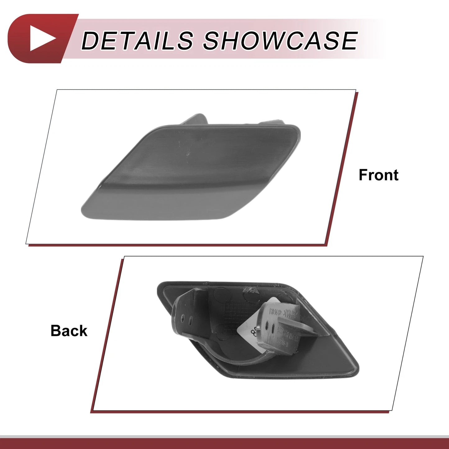 Bumper Trim Nozzle Cover for BMW 320i (2012-2019)