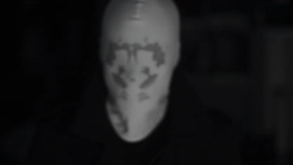 Rorschach Moving Inkblot Mask for Loonatic Halloween Costume