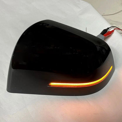 Rear Mirror Covers w/ LED Lights for Tesla Model Y (2019-2022)