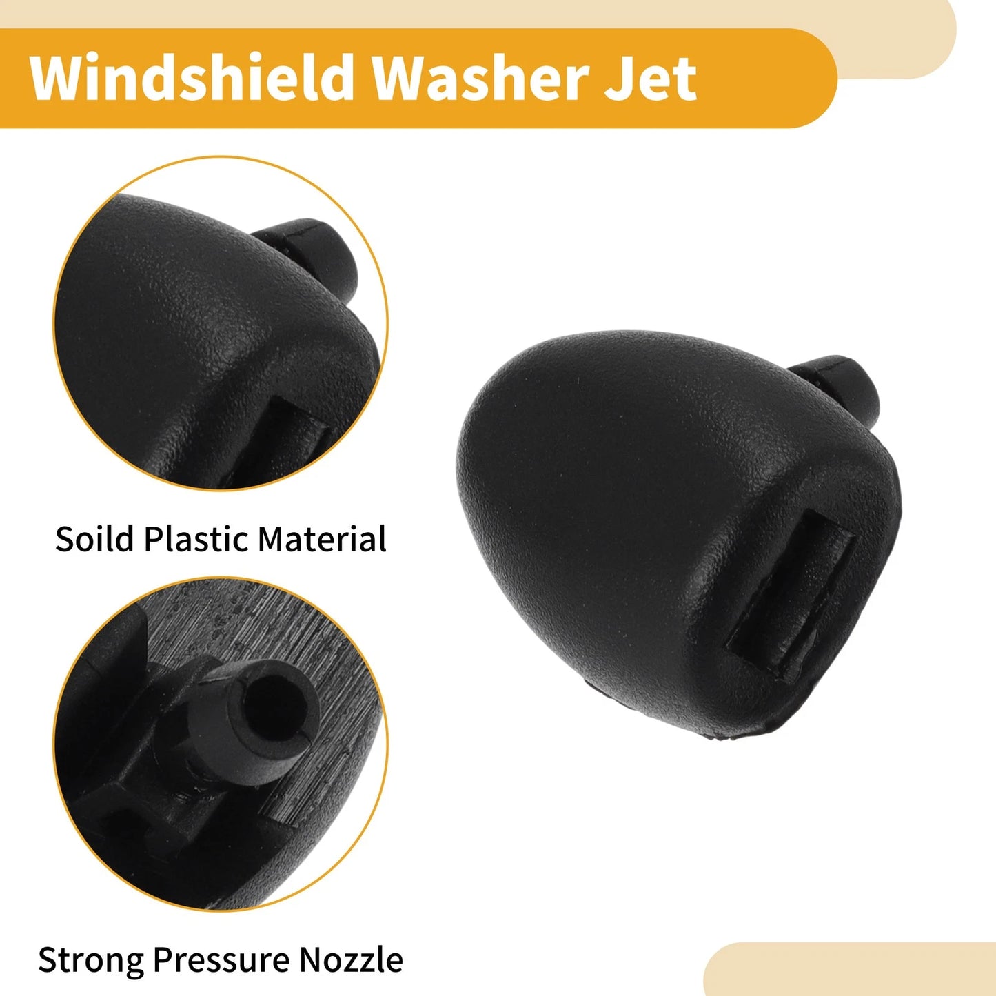 Front Windshield Washer Nozzles for Peugeot 206 (1998-2005)