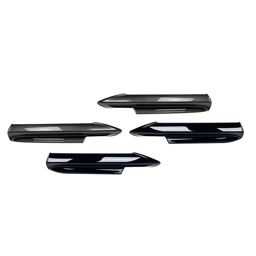 ABS Front Bumper Splitter Lip Canard for BMW 3 Series E90 E91 (2005-2008)
