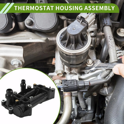 Engine Coolant Thermostat Housing for BMW 328d xDrive (2014-2018)