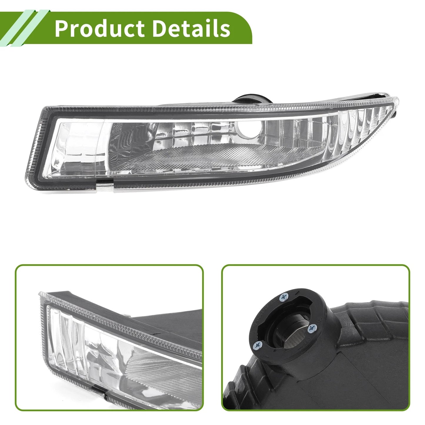 Left Fog Light Grill for Toyota Corolla (2001-2004)