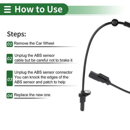 ABS Wheel Speed Sensor for Ford Mustang (2011-2014)