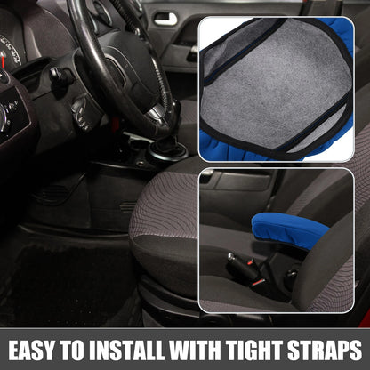 Center Console Armrest Cover for Ford Fusion (2017-2020) - Blue