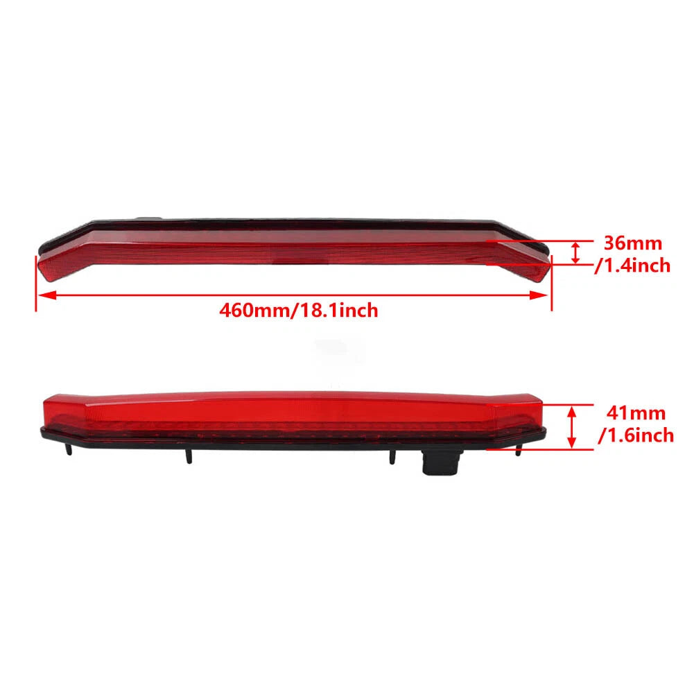 UTV Rear LED Center Tail Brake Light for Polaris RZR XP 1000/XP 4 1000 (2019-2023)