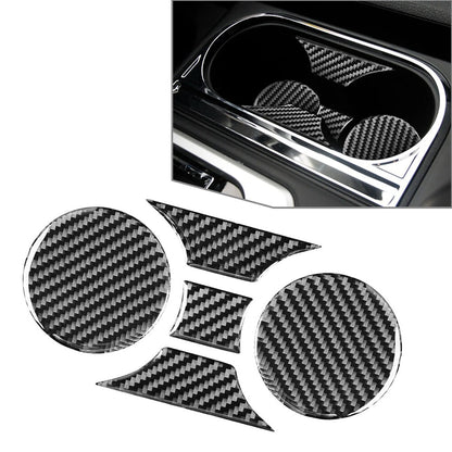 Cup Holder Panel Cover Trim for Toyota Tundra (2014-2021) Black