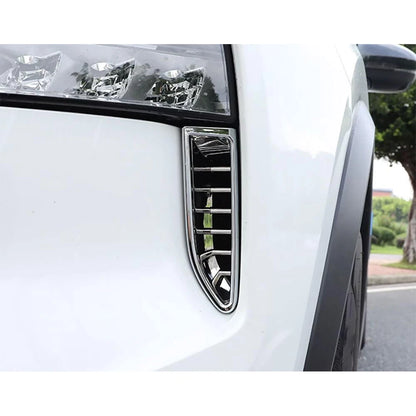 Chrome Headlight Bumper Trim Covers for Nissan Rogue (2021-2023)