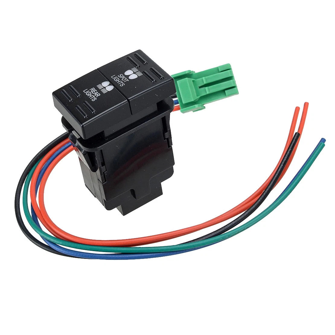 Dual Push Switch Button Spot Lights for Ford Ranger (2011-2021)