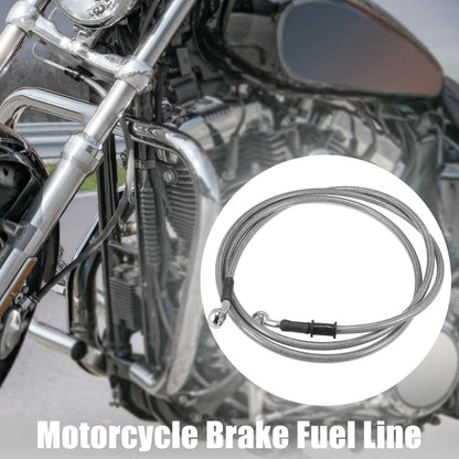 Braided 180cm 10mm Brake Clutch Oil Hoses Pipe for Motorcycle