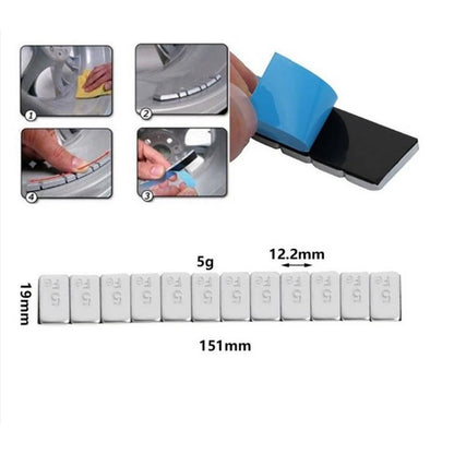 Wheel Balance Weight / Block / Iron Wheel Tyre Balancer for Cars Motors