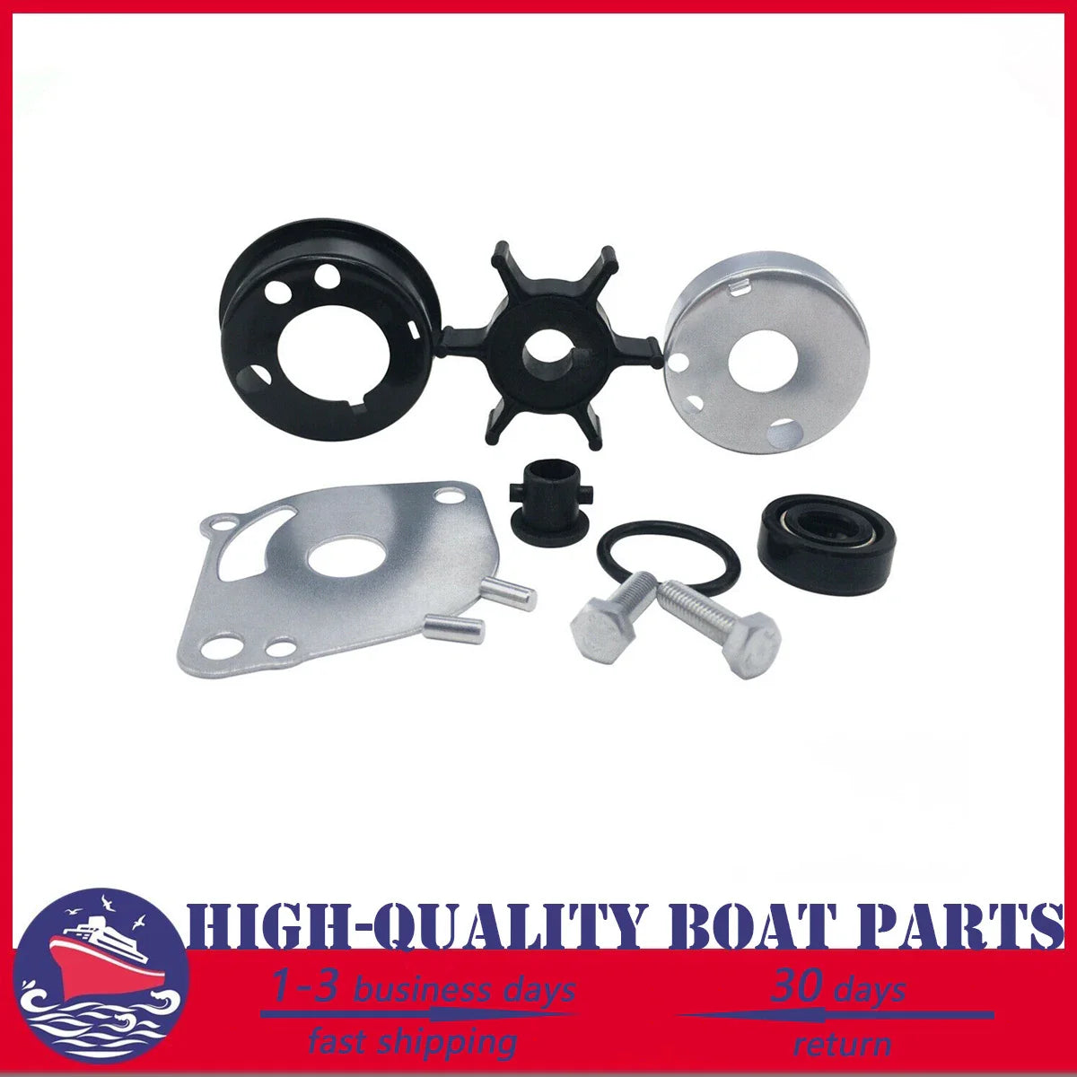 Water Pump Impeller for Yamaha 2HP 2-Stroke Outboard