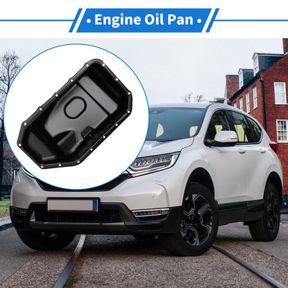 Engine Oil Pan for Honda CR-V 2002-2006 Steel Black (2002-2006)