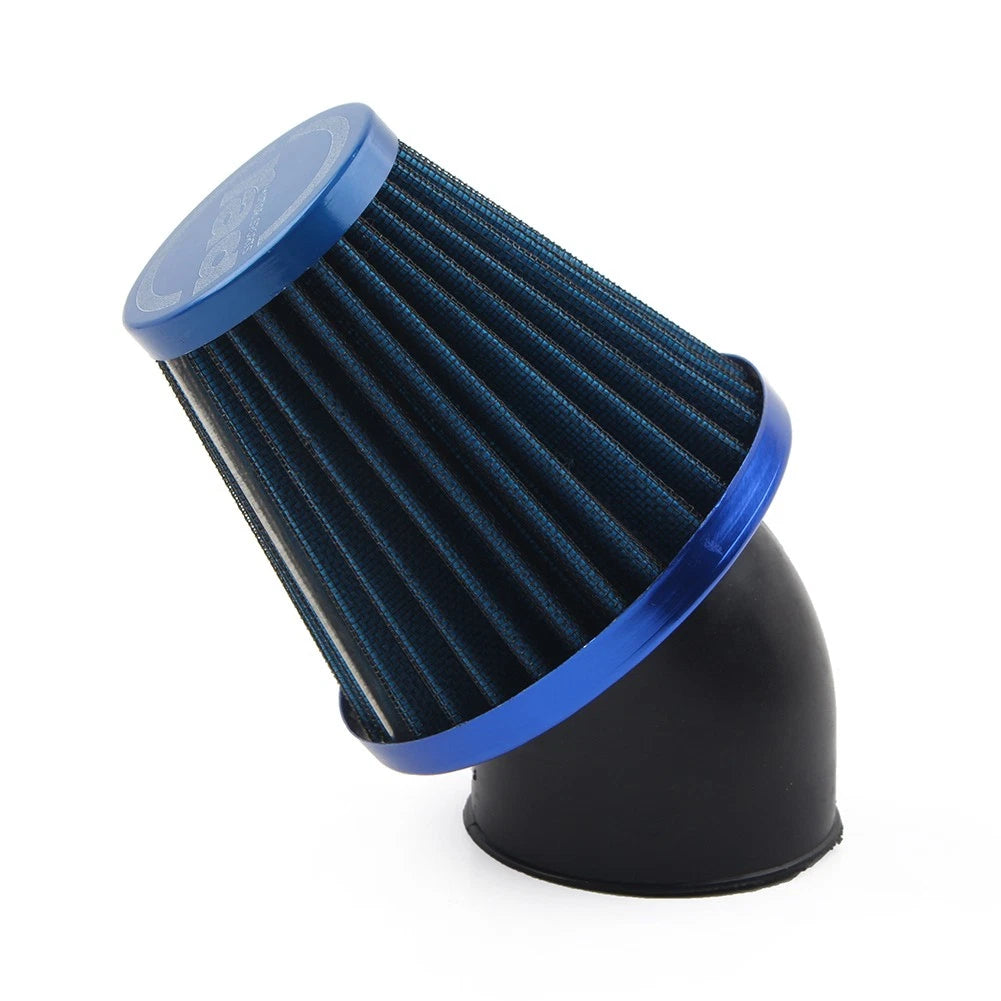 48mm Air Intake Filter Cleaner for Motorcycle - Stainless Steel Mesh (All Years)