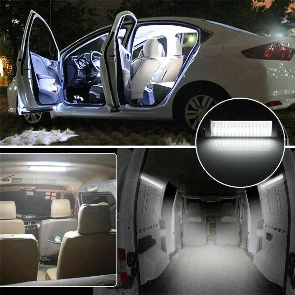 LED Ceiling Light Bar 2PC ABS for Caravan/Trailer/Motorhome