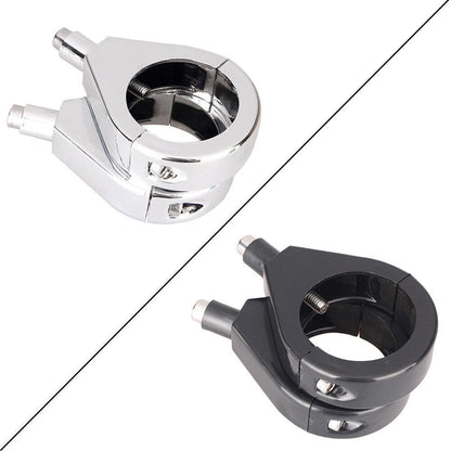 41mm Fork Tubes & Turn Signal Fork Clamp for Harley Softail