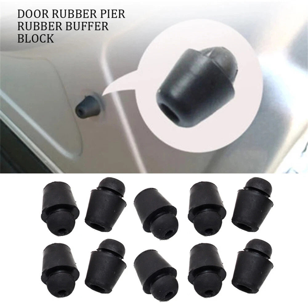 10Pcs Car Door Rubber Shock Absorber Pads for Hyundai Kia