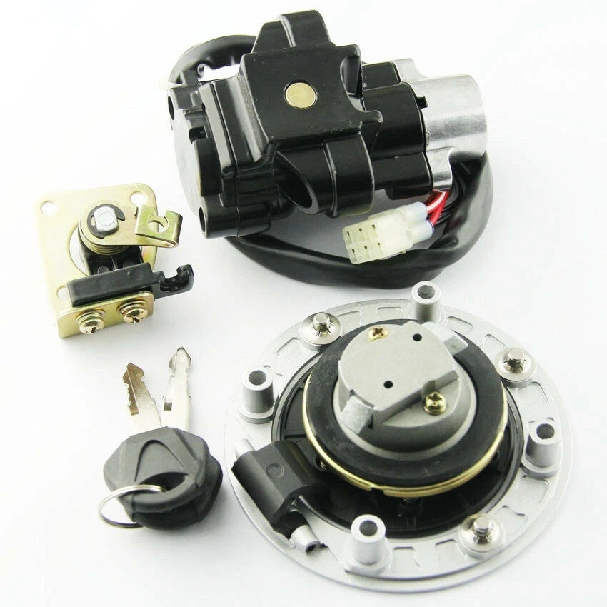 Ignition Key Switch Lock Set for Suzuki TL1000R GSXR600 TL1000S GSX600 GSX750 (1998-2001)