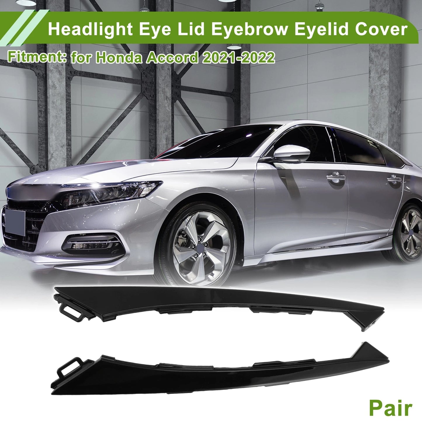 Headlight Eyebrow Cover for Honda Accord (2003-2007)