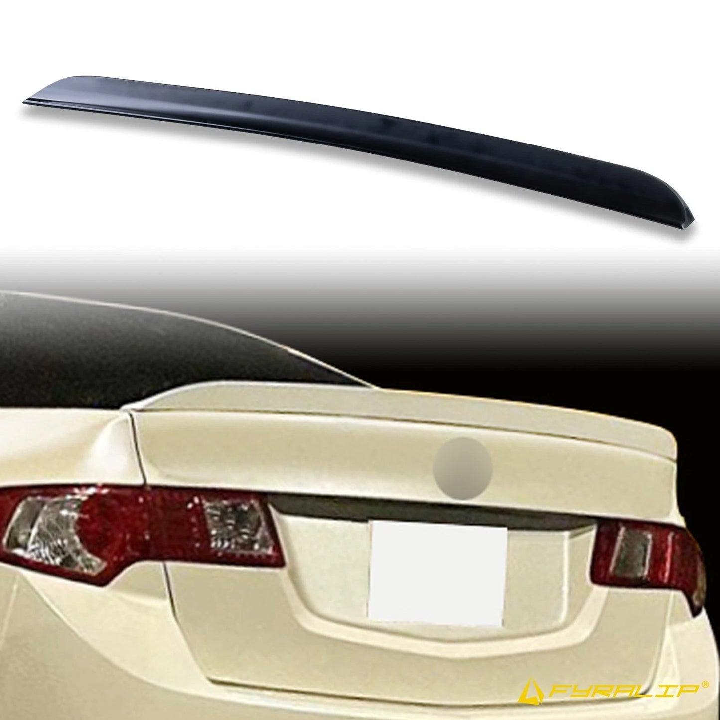 Boot Lip Spoiler for Honda TSX CU2 Sedan (2010-2014)