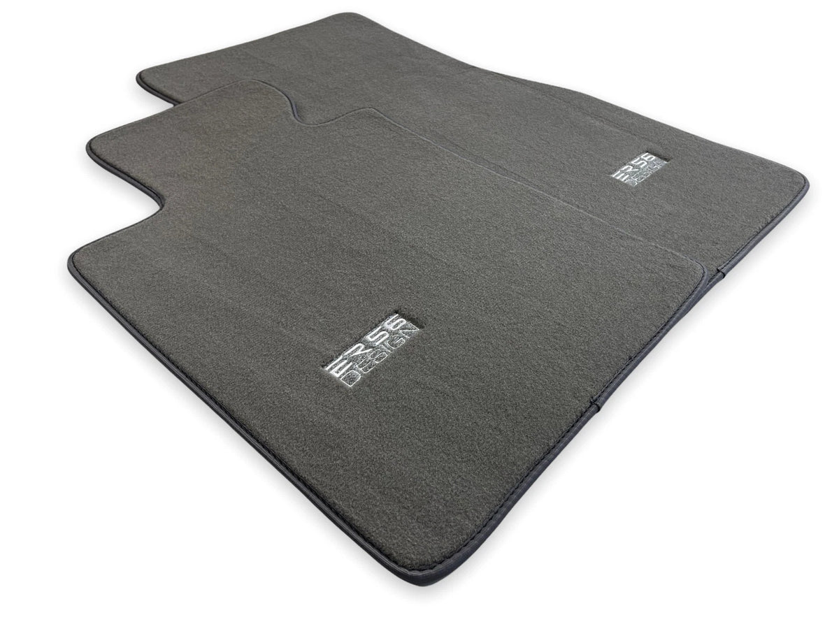 Premium Gray Floor Mats for BMW 6 Series E64 (2004-2010) - ER56 Design