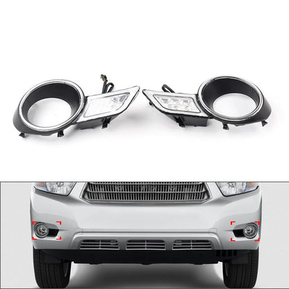 Daytime Running Lights Fog Lamps for Toyota Highlander (2008-2011)