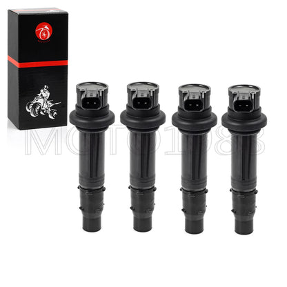 Ignition Coil 4pcs for Yamaha YZF R6 R6S R1 FZ1 Vmax 1700 VMX1700 (1999–2020)