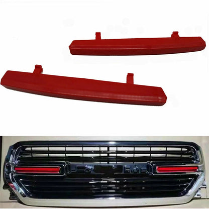 Red Front Grille Insert Cover Trim for Dodge Ram 1500 (2019-2021)